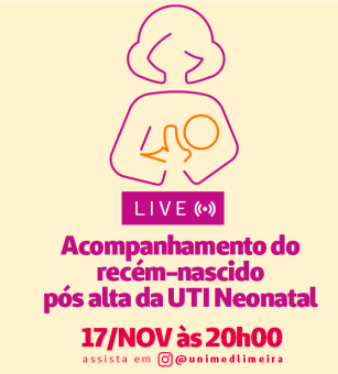 Prematuridade: Live da Unimed Limeira será dia 17