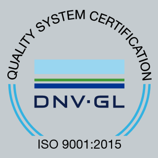 logotipo do selo de qualidade iso 9001:2015