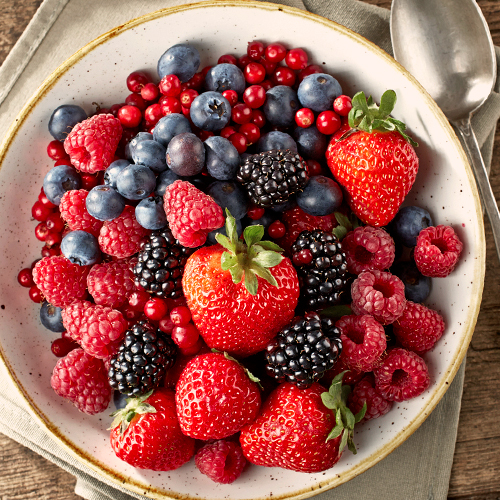Frutas vermelhas e seus benefcios para a sade - Alimentao -  Institucional
