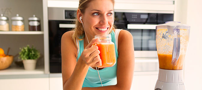 suco laranja e cenoura