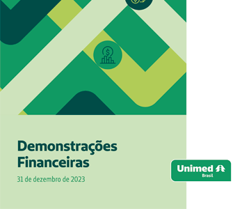 Imagem ilustrativa da capa do relatório de Demonstrações Financeiras do ano de 2021