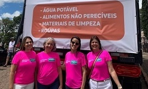 Associação Mulher Unimed Botucatu faz doações para vítimas das chuvas do litoral Norte