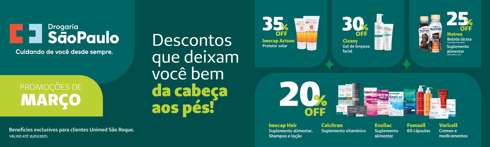 Drogaria sao paulo março