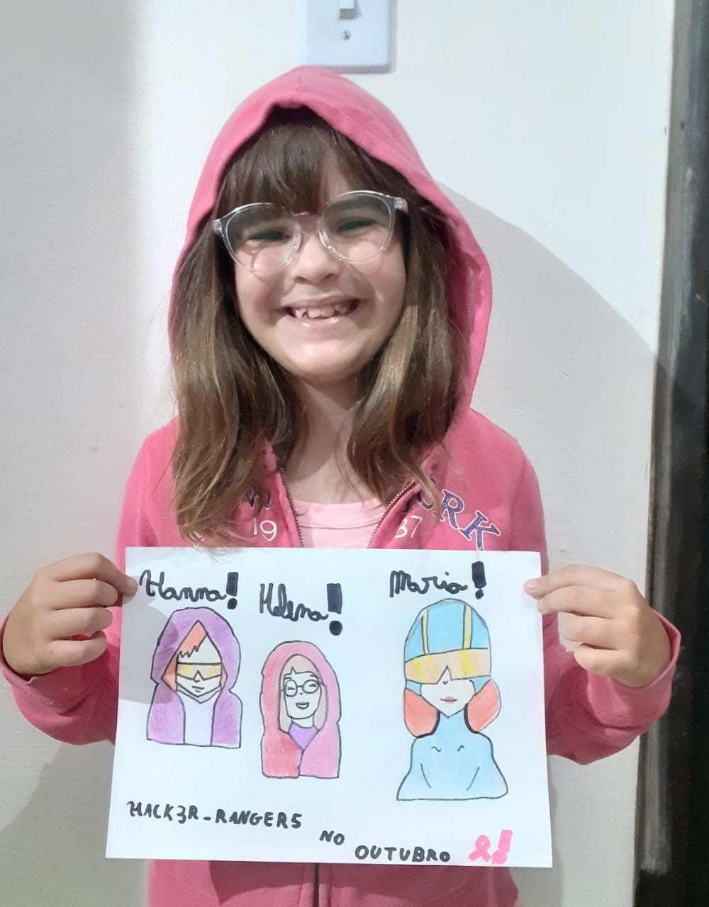 Filha de colaboradora da Unimed ganha concurso da Hacker Rangers - Unimed  Maceió