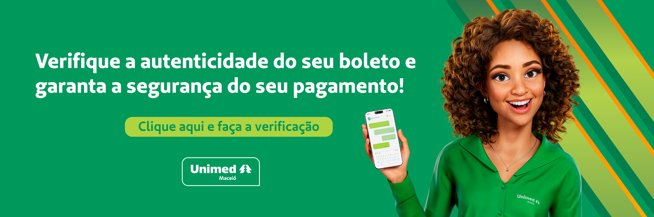 Agora você pode validar seu boleto no site da Unimed