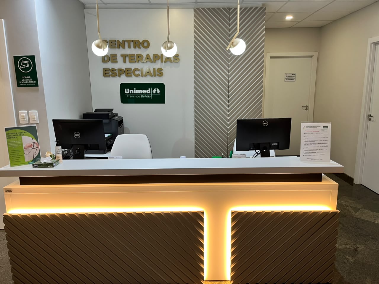 Foto Recepção Centro de Terapias Especiais