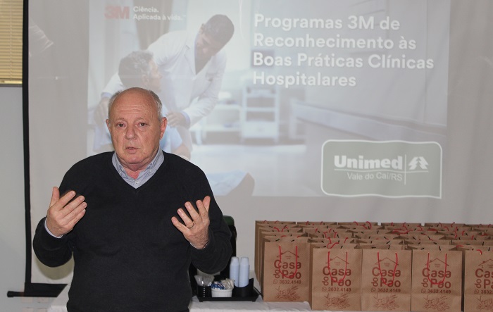 Presidente da Unimed Vale do Caí, Dr. Paulo Cesar Sehn